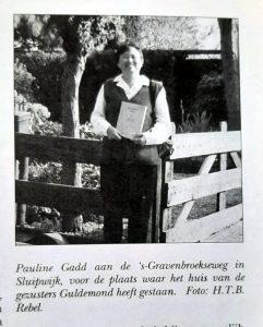 Pauline Gadd - Weduwe van Willam C. Gadd