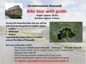 Biketour with guide
