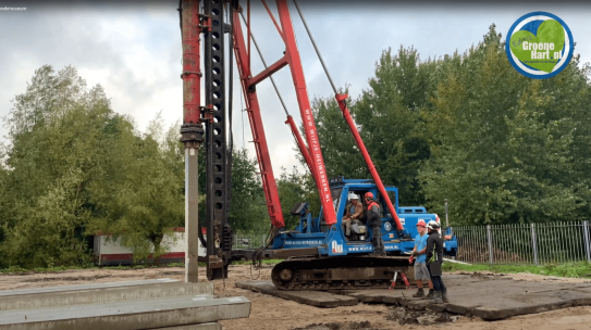 Eerste paal nieuwbouw Streekmuseum Reeuwijk geslagen!